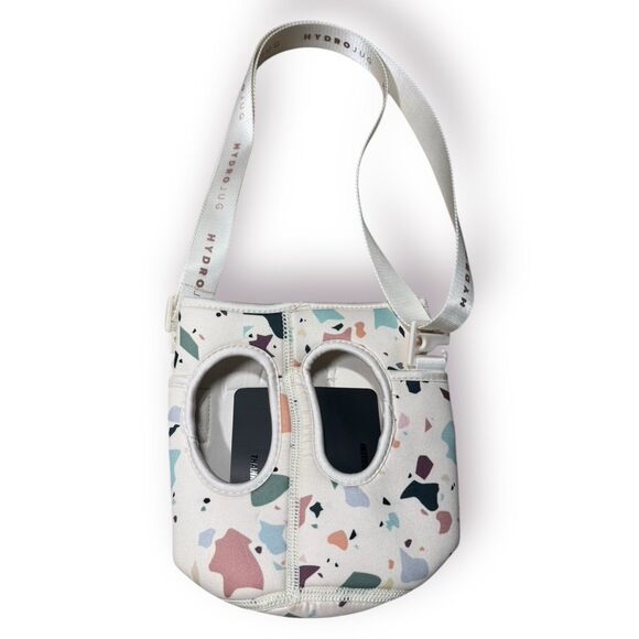 HyrdroJug Floral Colorful Water Bottle Sleeve w/ Adjustable Strap BNWT - Picture 2 of 5